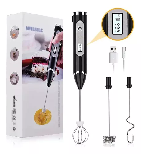 Mini Mezclador Recargable De 3 Velocidades